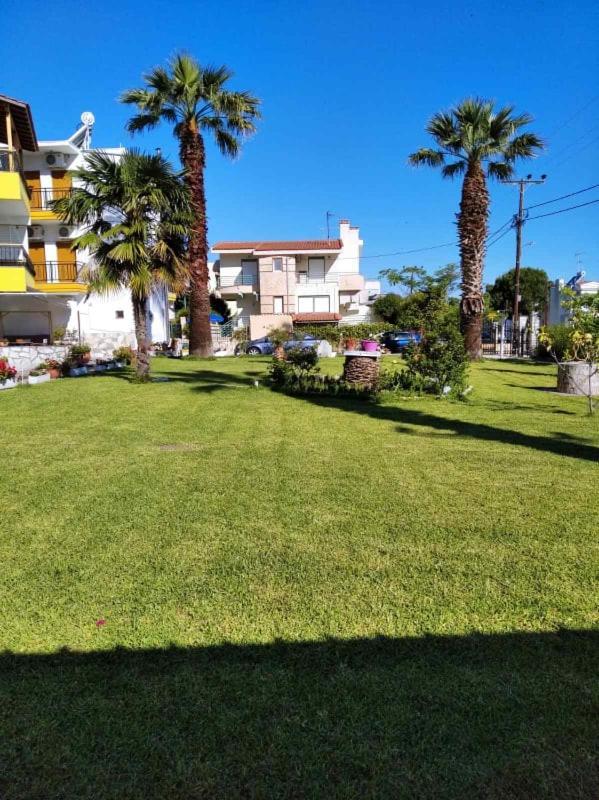 Villa Christina Sea Side A Hanioti Bagian luar foto
