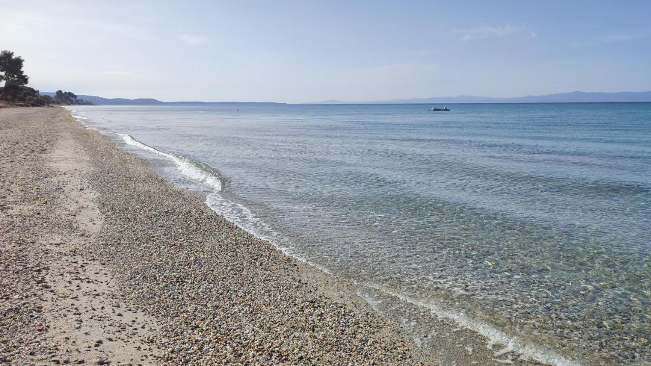Villa Christina Sea Side A Hanioti Bagian luar foto