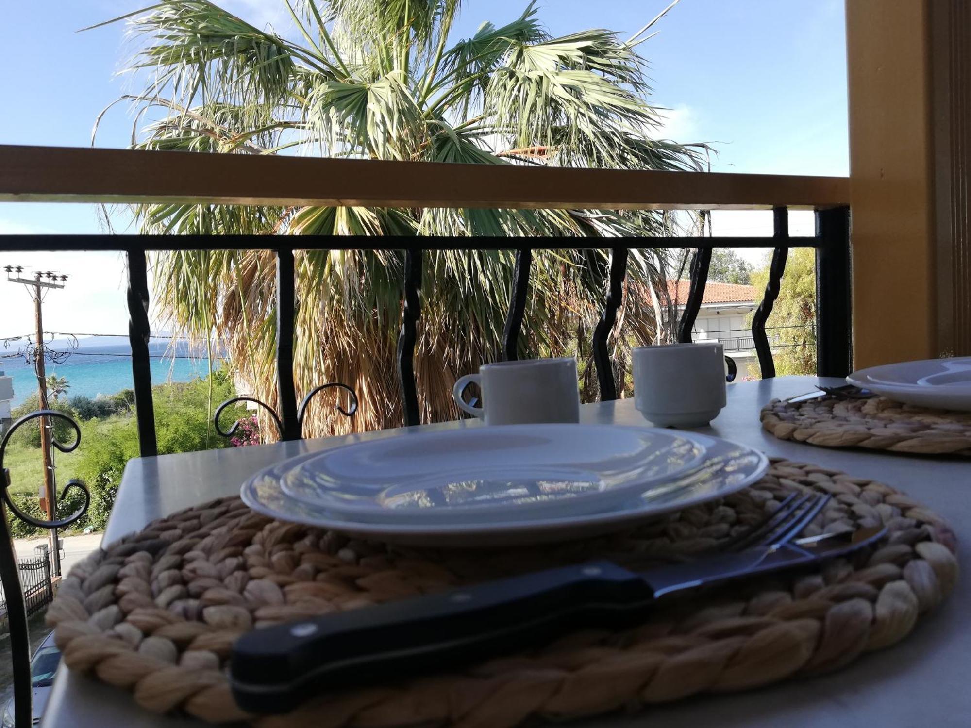 Villa Christina Sea Side A Hanioti Bagian luar foto